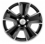 Легковой диск Khomen Wheels KHW1601 6,5x16 5x114,3 ET50 66,1 Black-FP