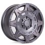 Легковой диск Skill Wheels SV308 10x20 6x139,7 ET10 77,8 чёрный + бронзовые спицы